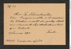 k.k. naturhistorisches Hofmuseum, Intendanzakten 1885-1896 (Hauer), Aktenzahl Z.121/1893, Seite 1